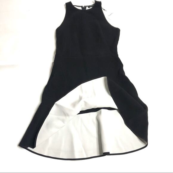 Theory Felicitina Fit & Flare black Dress - Picture 4 of 8